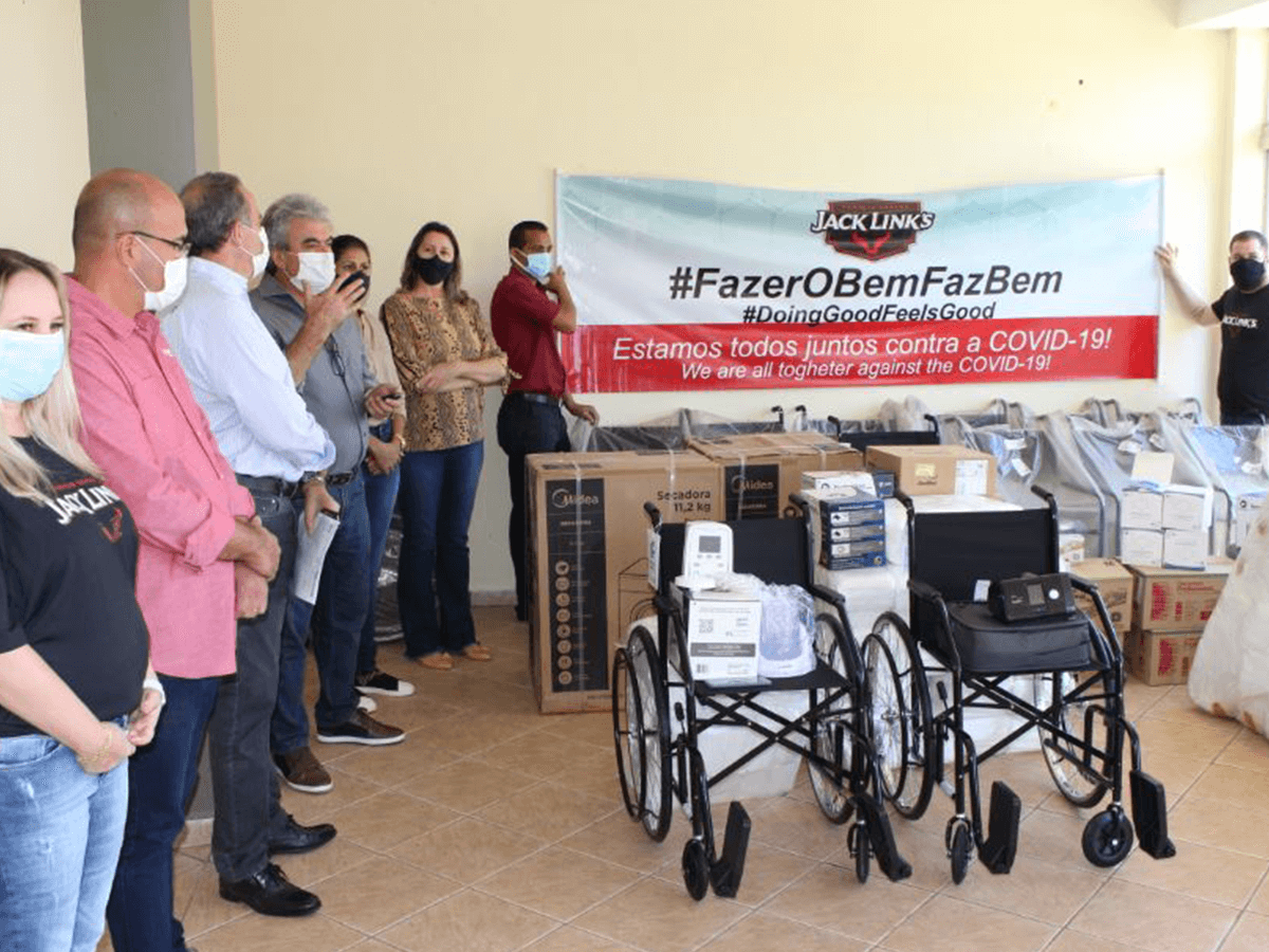 Jack Link’s realiza doação para hospital de Posse/SP